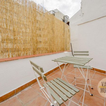 Atico Calle Silva Para 3Pax Con Terraza Esquina Con Gran Via E2 Madrid Exterior foto